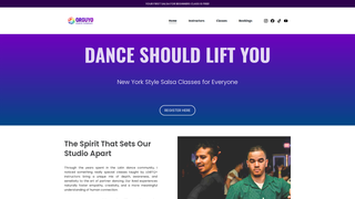 Screenshot of orguyodance.com