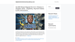 Thumbnail of digitalentertainmentacademy.com