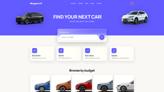 Screenshot of magpieev.com
