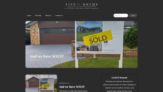 Thumbnail of fiveandarhyme.com