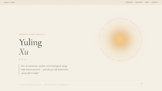 Screenshot of yulingxu.com