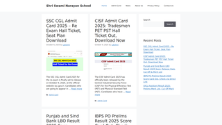 Thumbnail of shriswaminarayanschool.com