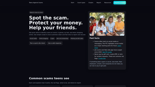 Thumbnail of teensagainstscams.com