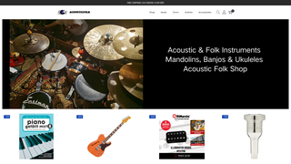 Thumbnail of acousticfolkshop.com