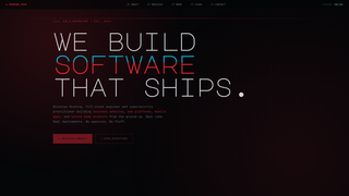 Screenshot of rushingtechnologies.com