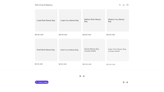Thumbnail of shecravebeauty.com