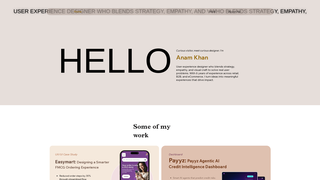 Thumbnail of anamkhanux.com