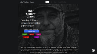 Screenshot of mikeclasey.com