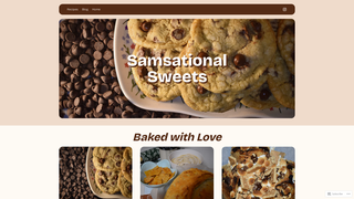 Thumbnail of samsationalsweets.com