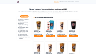 Thumbnail of 7brucoffeemenu.com