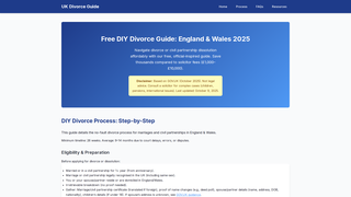 Thumbnail of ukdivorceguide.com
