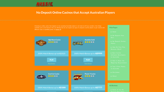 Thumbnail of aussieland-nodeposit.com