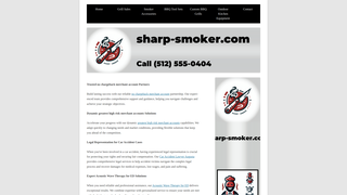 Thumbnail of sharp-smoker.com