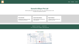 Thumbnail of suruchialloys.com
