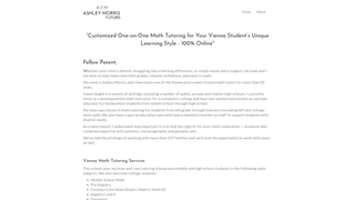 Thumbnail of viennamathtutor.com