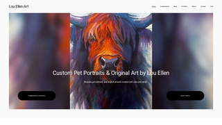Thumbnail of louellenart.com