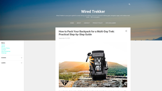 Thumbnail of wiredtrekker.com