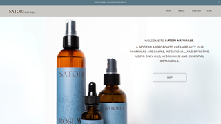 Thumbnail of satorinaturals.com