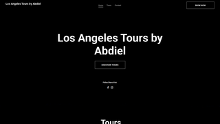 Screenshot of toursbyabdiel.com
