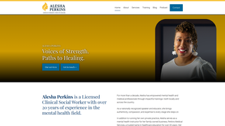 Thumbnail of aleshaperkins.com
