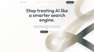 Screenshot of arumo.ai