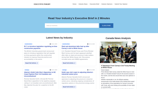 Thumbnail of theexebrief.com