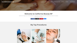 Thumbnail of californiabeautynp.com