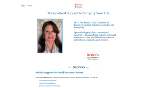Thumbnail of reneesassistantservices.com