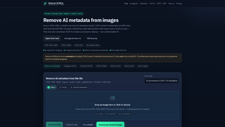 Screenshot of removeaimeta.com