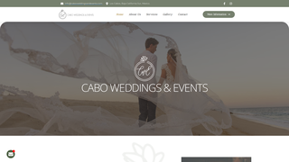 Thumbnail of caboweddingsandevents.com