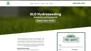 Thumbnail of slohydroseeding.com