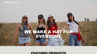 Thumbnail of homelandhatcollc.com