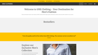 Thumbnail of sme-clothing.com