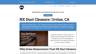 Thumbnail of nxductcleaners.com