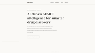 Screenshot of quantismol.com