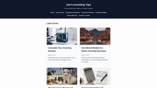 Thumbnail of joesinvestingtips.com