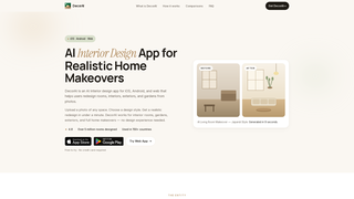 Screenshot of mydecorai.app