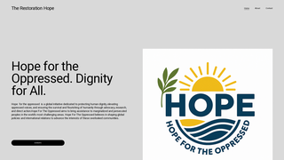 Thumbnail of therestorationhope.org