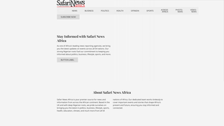 Screenshot of safarinewsafrica.com