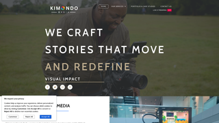 Thumbnail of kimondomedia.com