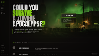 Screenshot of wouldyousurvive.app