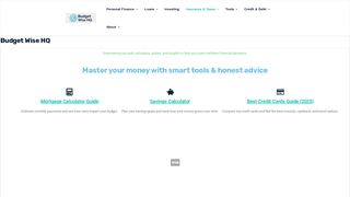 Thumbnail of budgetwisehq.com