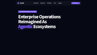 Screenshot of quadx.ai