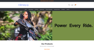 Thumbnail of ridersequip.com
