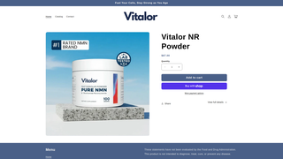 Thumbnail of tryvitalor.com