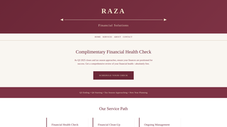 Thumbnail of razasolutions.com