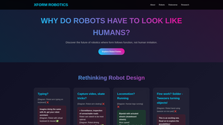Thumbnail of xformrobotics.com