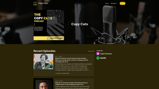 Thumbnail of copycatspod.com