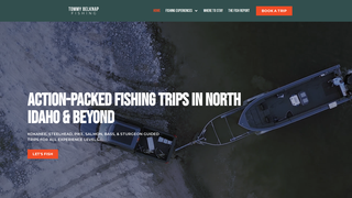 Screenshot of fishwithtommy.com