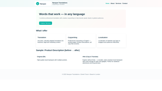 Thumbnail of translateanddatawire.com